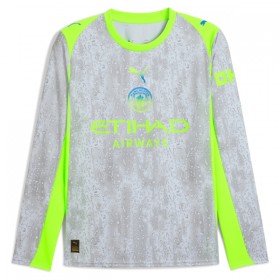 Goedkope Manchester City Third Shirt 2025-26 Lange Mouw